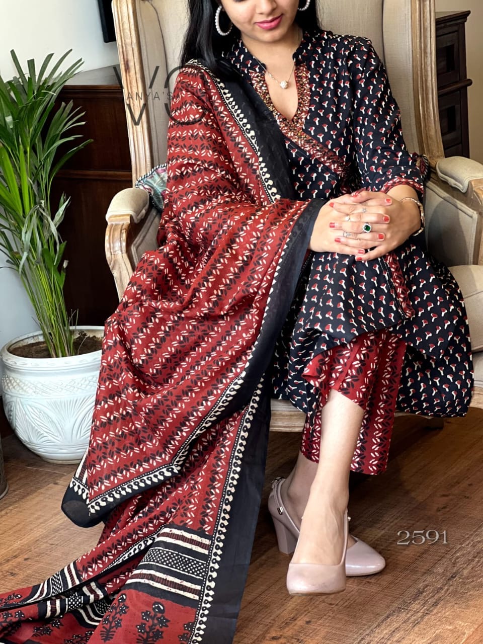 Super Soft Hairwool Straight Kurta & Pant Set